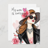 ママは素晴らしい シーズンカード (正面/裏面)