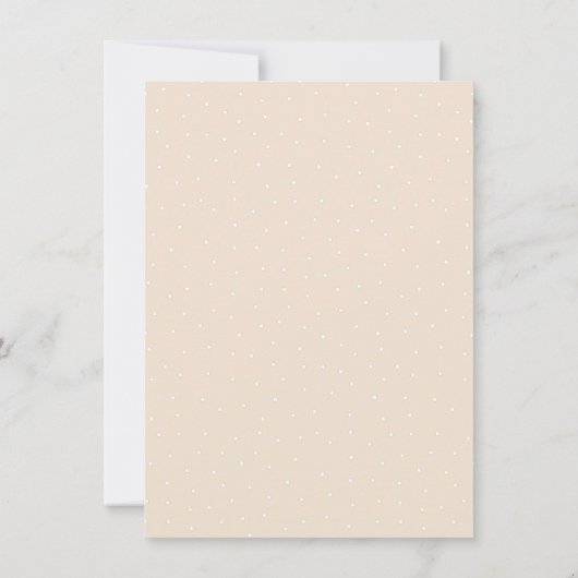 ママは繊細なワイルドフラワーボホ赤ちゃんシャワーをする 招待状 (裏面)