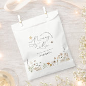 ママは野生の花の赤ちゃんシャワー フェイバーバッグ (クリップ留めされた状態)