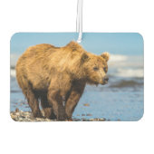 ママは2人の子どもたちを見ている カーエアーフレッシュナー (裏面)