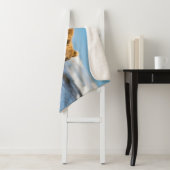 ママは2人の子どもたちを見ている シェルパブランケット (インサイチュ)