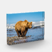 ママは2人の子どもたちを見ている フォトブロック (左)