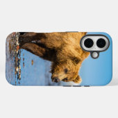 ママは2人の子どもたちを見ている Case-Mate iPhoneケース (裏面 (横))