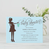 ママは|赤ちゃん青 招待状 (スタンド正面)