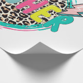 ママはIVFの強い譲渡日の贈り物を作る ラッピングペーパー (角)