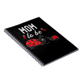 ママはLadybug赤ちゃんシャワーLadybugママ ノートブック (右側)