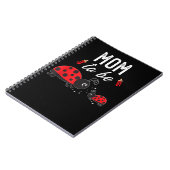 ママはLadybug赤ちゃんシャワーLadybugママ ノートブック (左側)