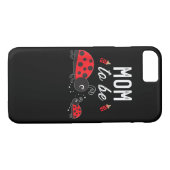 ママはLadybug赤ちゃんシャワーLadybugママ Case-Mate iPhoneケース (裏面(横))
