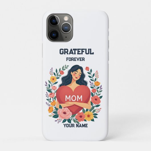 ママへの特別なギフト|名前入り デザイン Case-Mate iPhoneケース (裏)