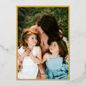 ママへの特別な詩 | 花柄の母の日カード 箔シーズンカード (裏面)