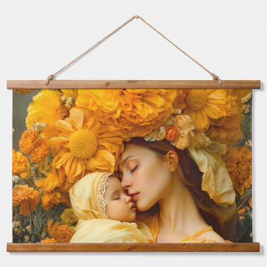 ママへの献上品 吊り下げ型タペストリー (正面)