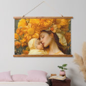 ママへの献上品 吊り下げ型タペストリー (寝室)