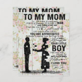 ママへの贈り物、ママへの最高の贈り物。 (正面/裏面)