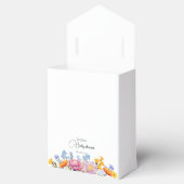 ママへビーボホワイルドフラワーベビーシャワー フェイバーボックス (オープン)