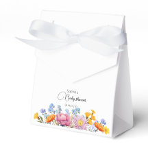 ママへビーボホワイルドフラワーベビーシャワー