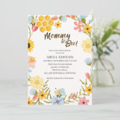 ママへビー男女兼用フローラシャワー 招待状 (スタンド正面)