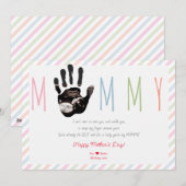 ママへ　エコーから届くファーストマザーズデーのメッセージ シーズンカード (正面/裏面)