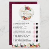 ママまたはパパのゲーム秋フローラカボチャ (正面/裏面)