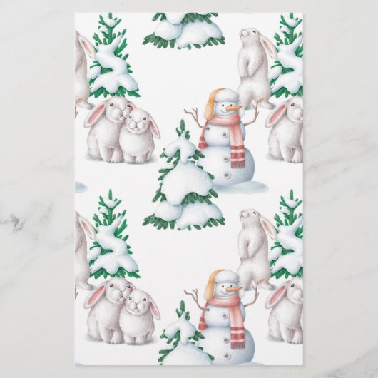 ママまたはパパの冬の赤ちゃんシャワーゲーム (裏面)