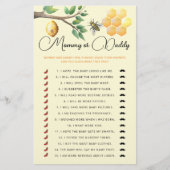 ママまたはパパの赤ちゃんシャワーゲーム (正面)