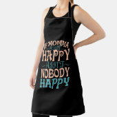 ママもしアインハッピーアインノーノンハッピーハッピーアインノーノンハッピーハッピーハッピーアインノー エプロン (インサイチュ)