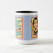 ママもしアインハッピーレトロ主婦 マグカップ (中央)