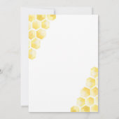 ママをテーマにしたベビーシャワー招待状 招待状 (裏面)