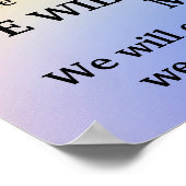 ママを待って、愛してるよ　メモリアル ポスター (角)