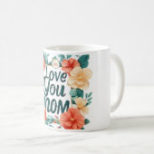 ママを愛してる コーヒーマグカップ (正面右)