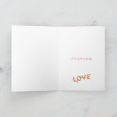 ママを愛してる | シンプルフォトコラージュ母の日 カード (内部)