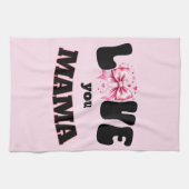 ママを愛して キッチンタオル (横)