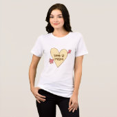ママを愛して トライブレンドＴシャツ (正面全面)