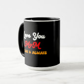 ママを愛する今日&常に | マザーズデイギフトM マグカップ (正面左)