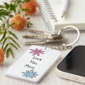 ママを愛する キーホルダー (正面右)