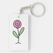 ママを愛する キーホルダー (裏面)