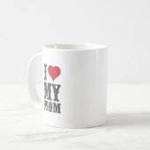 ママを愛する コーヒーマグカップ (正面左)
