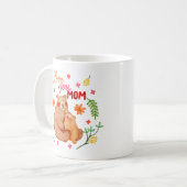 ママを愛する – ママとママの日 コーヒーマグカップ (正面左)