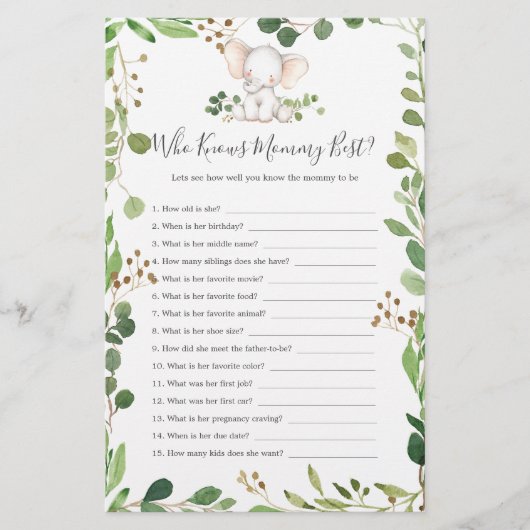 ママを知っているゾウの赤ん最高のだ (正面)