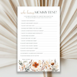 ママを知っているテラコッタ山花の赤ちゃんシャワー