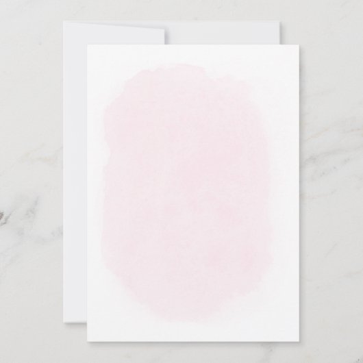 ママを知っている甘い赤ちゃん女の子の赤ん最高のだ 招待状 (裏面)