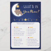 ママを知っている赤ちゃんシャワーゲーム，電話ゲーム (正面)