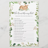 ママを知っている鹿の赤ん最高のだ (正面)