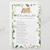 ママを知っている鹿の赤ん最高のだ (正面/裏面)