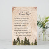 ママを知るウッドランドの冬の最高の森 (スタンド正面)