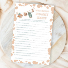 ママを知るカウボーイ西部の赤ん最高のだ