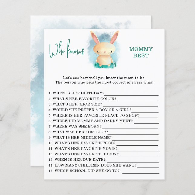 ママを知るバニー最高の (正面/裏面)