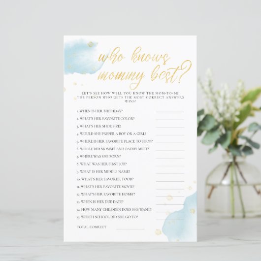 ママを知る冬の青い赤ちゃんシャワーゲ最高のーム (スタンド正面)