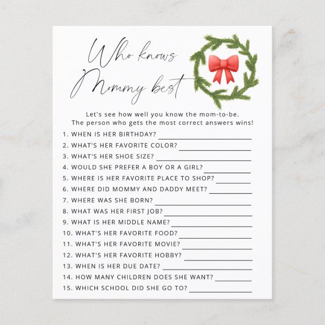 ママを知る冬最高の (正面)