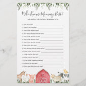 ママを知る家畜の赤ちゃん最高のシャワー (正面)