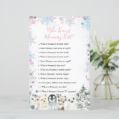 ママを知る森の冬の動物の最高の姿 (スタンド正面)